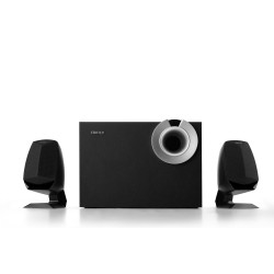 BOXE EDIFIER 2.1, RMS:   34W (2 x 8W, 1 x 18W), bluetooth, volum, bass; raport semnal-zgomot: #25dBA, frecventa raspuns - sateli
