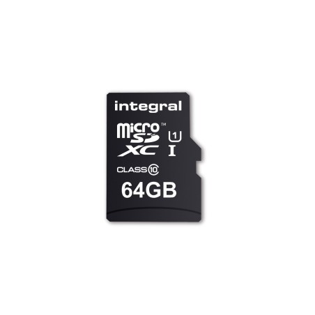 INTEGRAL INMSDX64G10-90U1 Integral micro SDHC/XC CL10 64GB - Ultima Pro - UHS-1 90 MB/s  "INMSDX64G10-90U1" (timbru verde 0.03 l