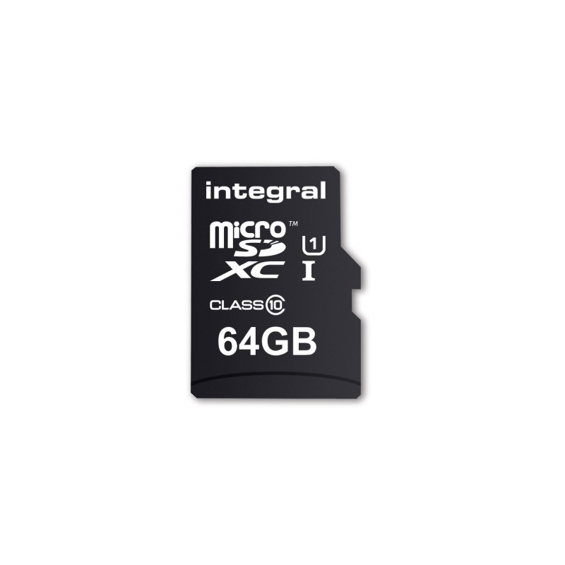 INTEGRAL INMSDX64G10-90U1 Integral micro SDHC/XC CL10 64GB - Ultima Pro - UHS-1 90 MB/s  "INMSDX64G10-90U1" (timbru verde 0.03 l