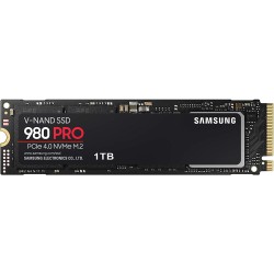 SSD SAMSUNG, 980 PRO, 1TB, M.2, PCIe Gen4.0 x4, V-Nand 3bit MLC, R/W: 7000 MB/s/5000 MB/s "MZ-V8P1T0BW"