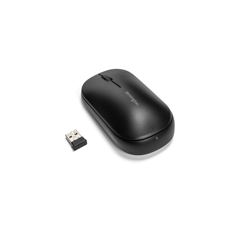 MOUSE Kensington, PC sau NB, wireless, Bluetooth | 2.4GHz, optic, 4000 dpi, butoane/scroll 3/1, buton selectare viteza, negru, "