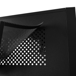 CARCASA CHIEFTEC, Mini Tower, mATX, "GAMING CUBE 02", fara sursa, USB 3.0 x 2, Jack 3.5mm x 2, mesh, "CI-02B-OP"