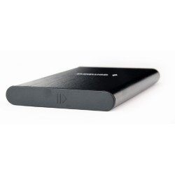 RACK extern GEMBIRD, pt HDD/SSD, 2.5 inch, S-ATA, interfata PC Type-C, aluminiu, negru, "EE2-U3S-6" (timbru verde 0.8 lei)