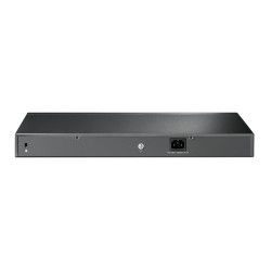 SWITCH SMART TP-Link 24 PORTURI POE+ 10/100M + 4 PORTURI 10/100/1000M, 2 sloturi Gigabit SFP , TP-LINK "TL-SL2428P" (timbru verd