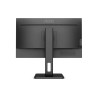 MONITOR AOC 23.8 inch, home, office, IPS, Full HD (1920 x 1080), Wide, 250 cd/mp, 4 ms, HDMI, DisplayPort, "24P2C" (timbru verde
