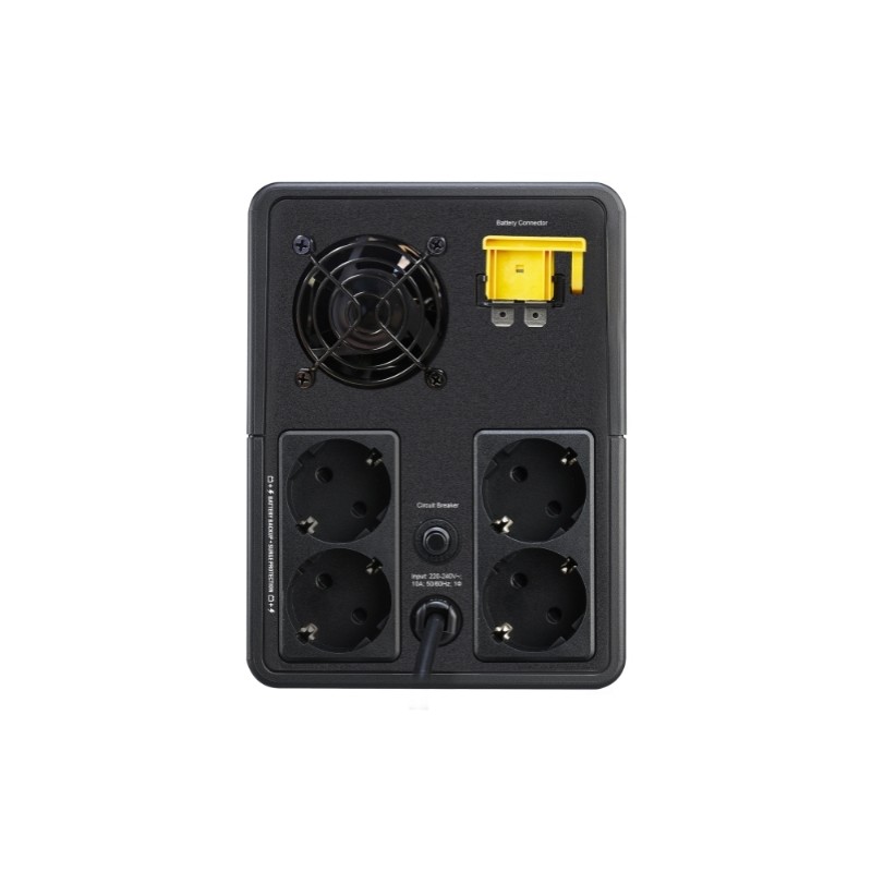 UPS APC "Easy UPS", Line int., mini Tower, AVR, Schuko x 4, LED, back-up 1 - 10 min. "BVX2200LI-GR" (timbru verde 11 lei)