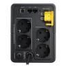 UPS APC "Back-UPS", Line int., mini Tower, AVR, Schuko x 4, LED, back-up 21 - 30 min. "BX750MI-GR" (timbru verde 11 lei)