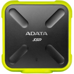 SSD extern ADATA SD700, 512 GB, USB 3.2, R/W: 440 MB/s, "ASD700-512GU31-CYL" (timbru verde 0.18 lei)