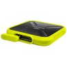 SSD extern ADATA SD700, 512 GB, USB 3.2, R/W: 440 MB/s, "ASD700-512GU31-CYL" (timbru verde 0.18 lei)