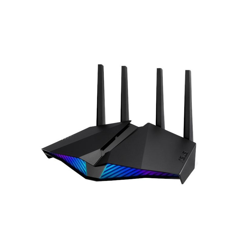 ROUTER ASUS AX5400, wireless, 5400 Mbps, port LAN 10/100/1000 x 4, port WAN 10/100/1000 x 1, antena externa x 4, "RT-AX82U" (tim