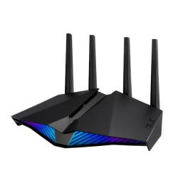 ROUTER ASUS AX5400, wireless, 5400 Mbps, port LAN 10/100/1000 x 4, port WAN 10/100/1000 x 1, antena externa x 4, "RT-AX82U" (tim