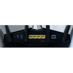 ROUTER ASUS AX5400, wireless, 5400 Mbps, port LAN 10/100/1000 x 4, port WAN 10/100/1000 x 1, antena externa x 4, "RT-AX82U" (tim