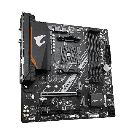 PLACA de BAZA Gigabyte "B550M AORUS ELITE", skt AM4, mATX, AMD B550, 4 x DDR4, max. 128 GB, 4 x SATA, 1 x M.2, 7.1, "B550M AORUS