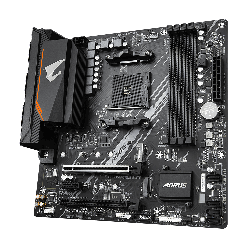 PLACA de BAZA Gigabyte "B550M AORUS ELITE", skt AM4, mATX, AMD B550, 4 x DDR4, max. 128 GB, 4 x SATA, 1 x M.2, 7.1, "B550M AORUS