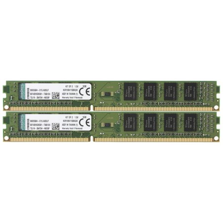 Memorie DDR Kingston DDR3 8 GB, frecventa 1600 MHz, 8 GB x 2 module, radiator, "KVR16N11S8K2/8"