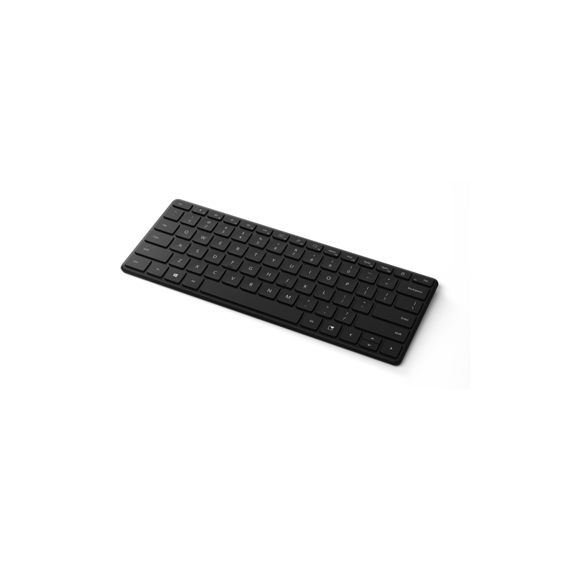 TASTATURA MICROSOFT, wireless, 80 taste format TKL (fara keypad), Bluetooth | Wireless (2.4 GHz), negru, "21Y-00021" (timbru ver