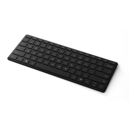 TASTATURA MICROSOFT, wireless, 80 taste format TKL (fara keypad), Bluetooth | Wireless (2.4 GHz), negru, "21Y-00021" (timbru ver