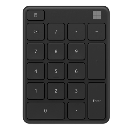 TASTATURA numerica  MICROSOFT, wireless, 18 taste, negru, "23O-00009" (timbru verde 0.8 lei)