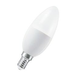 SET 3 becuri smart LED Osram, soclu E14, putere 5W, forma lumanare, lumina multicolora, alimentare 220 - 240 V, "000004058075485