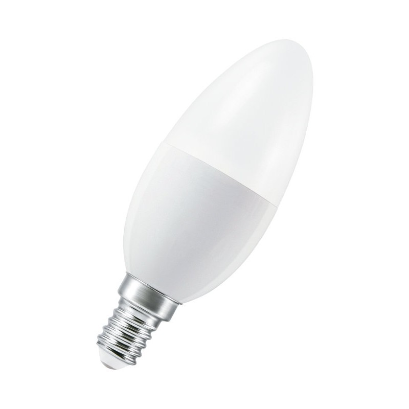 SET 3 becuri smart LED Osram, soclu E14, putere 5W, forma lumanare, lumina multicolora, alimentare 220 - 240 V, "000004058075485