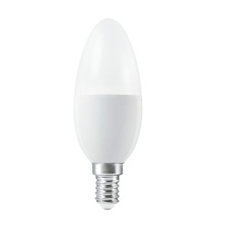 SET 3 becuri smart LED Osram, soclu E14, putere 5W, forma lumanare, lumina multicolora, alimentare 220 - 240 V, "000004058075485