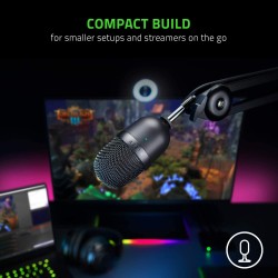MICROFON RAZER, suport tip "picior", conector USB, negru, "RZ19-03450100-R3M1" (timbru verde 0.03 lei)