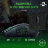 MOUSE RAZER, "Naga Pro", gaming,cu fir|wireless,USB|2.4GHz,20000 dpi, butoane/scroll 20/1, iluminare,mod dual de conec,laterale 