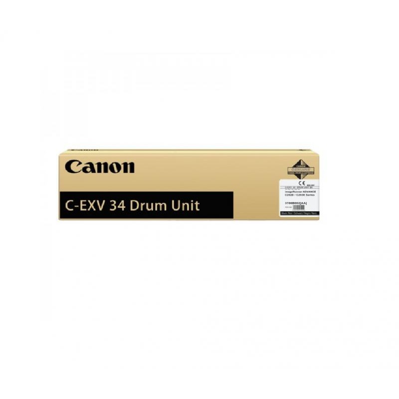 Drum Unit Original Canon Cyan, EXV34C, pentru IR Advance C2020I|C2020L|C2025I|C2025L|C2030I|C2030L|C2220L|C2220I|C2225I|C2230I, 