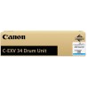 Drum Unit Original Canon Cyan, EXV34C, pentru IR Advance C2020I|C2020L|C2025I|C2025L|C2030I|C2030L|C2220L|C2220I|C2225I|C2230I, 