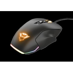 MOUSE TRUST, "GXT 970 Morfix", gaming, cu fir, USB,optic, 5000 dpi,14/1,iluminare,butoane programabile,mod dual de conectare,lat