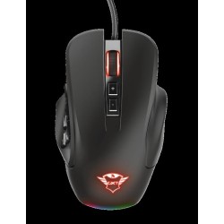 MOUSE TRUST, "GXT 970 Morfix", gaming, cu fir, USB,optic, 5000 dpi,14/1,iluminare,butoane programabile,mod dual de conectare,lat