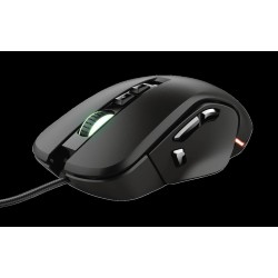 MOUSE TRUST, "GXT 970 Morfix", gaming, cu fir, USB,optic, 5000 dpi,14/1,iluminare,butoane programabile,mod dual de conectare,lat