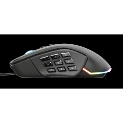 MOUSE TRUST, "GXT 970 Morfix", gaming, cu fir, USB,optic, 5000 dpi,14/1,iluminare,butoane programabile,mod dual de conectare,lat