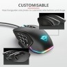 MOUSE TRUST, "GXT 970 Morfix", gaming, cu fir, USB,optic, 5000 dpi,14/1,iluminare,butoane programabile,mod dual de conectare,lat