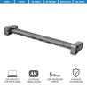 HUB extern TRUST, porturi USB USB 3.2 x 4, USB 3.2 Type-C x 2, conectare prin USB 3.2 Type C, argintiu, "TR-23417" (timbru verde