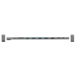 HUB extern TRUST, porturi USB USB 3.2 x 4, USB 3.2 Type-C x 2, conectare prin USB 3.2 Type C, argintiu, "TR-23417" (timbru verde