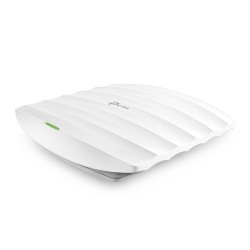 ACCESS POINT TP-LINK wireless 300Mbps, port 10/100Mbps, 2 antene interne, pasiv PoE, montare pe tavan, "EAP110" (timbru verde 0.