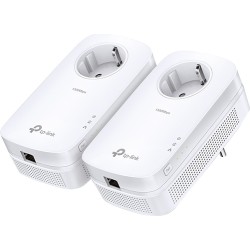 KIT ADAPTOR POWERLINE TP-LINK tehnologie AV2, AV1300, pana la 1300Mbps, 1 port Gigabit, priza AC, 2 buc., "TL-PA8010PKIT" (timbr