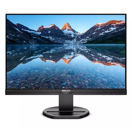 MONITOR PHILIPS 24.1 inch, home, office, IPS, Full HD (1920 x 1080), Wide, 300 cd/mp, 4 ms, HDMI, DVI, VGA, DisplayPort, "240B9/