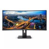 MONITOR PHILIPS 34 inch, home, office, VA, UW-UXGA (DCI 2K+) (2560 x 1080), Ultra Wide, curbat, 300 cd/mp, 4 ms, HDMI x 2, Displ