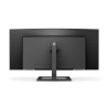 MONITOR PHILIPS 34 inch, home, office, VA, UWQHD (3440 x 1440), Ultra Wide, 300 cd/mp, 1 ms, HDMI, DisplayPort, "346E2CUAE/00" (