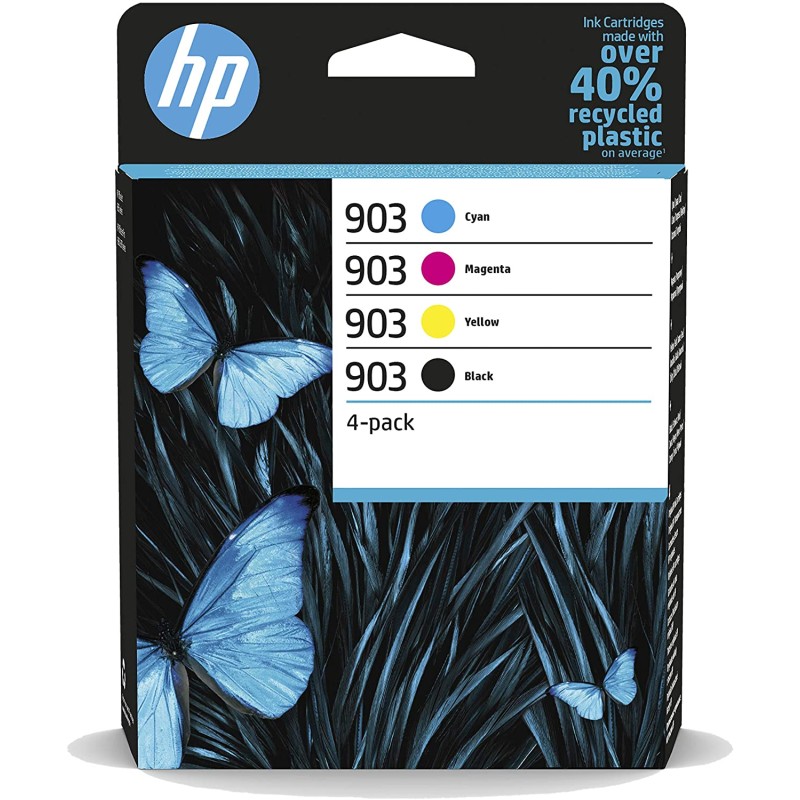 Combo-Pack Original HP CMYK, nr.903, pentru OfficeJet Pro 6950|6960|6970, , (timbru verde 0.60 lei), "6ZC73AE"