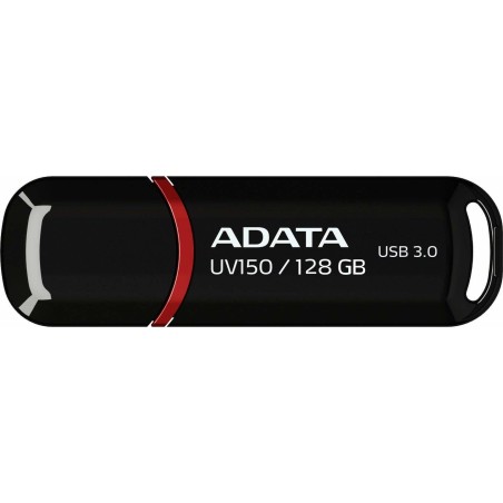 MEMORIE USB 3.2 ADATA 128 GB, cu capac, carcasa plastic, negru, "AUV150-128G-RBK" (timbru verde 0.03 lei)
