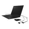 CASTI LENOVO, "Thinkpad X1", cu fir, intraauriculare - butoni, utilizare multimedia, microfon pe fir, conectare prin Jack 3.5 mm
