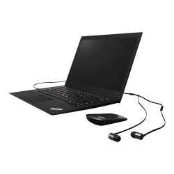 CASTI LENOVO, "Thinkpad X1", cu fir, intraauriculare - butoni, utilizare multimedia, microfon pe fir, conectare prin Jack 3.5 mm