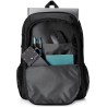 RUCSAC HP, pt. notebook de max. 15.6 inch, 1 compartiment, buzunar frontal, buzunar lateral x 2, textil, negru, "1X644AA"