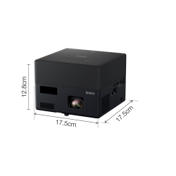 PROIECTOR EPSON EF-12, lampa LED, 1000 lumeni, rezolutie Full HD (1920 x 1080), contrast 2.500.000 : 1, HDMI, USB 2.0, 3.5 mm mi