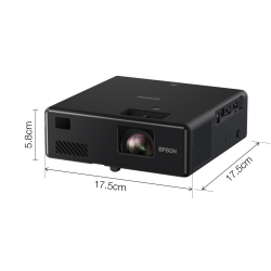PROIECTOR EPSON EF-11, lampa Laser, 1000 lumeni, rezolutie Full HD (1920 x 1080), contrast 2.500.000 : 1, HDMI, USB 2.0, 3.5 mm 