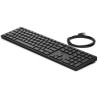 TASTATURA HP, "320K", cu fir, 104 taste format standard (104-108 taste), USB, negru, "9SR37AA" (timbru verde 0.8 lei)