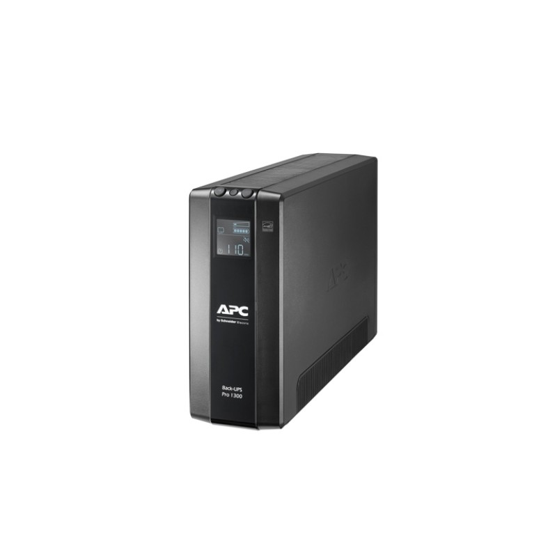UPS APC "Pro BR", Line int., Tower, AVR, IEC x 8, display LCD, back-up 11 - 20 min. "BR1300MI" (timbru verde 11 lei)